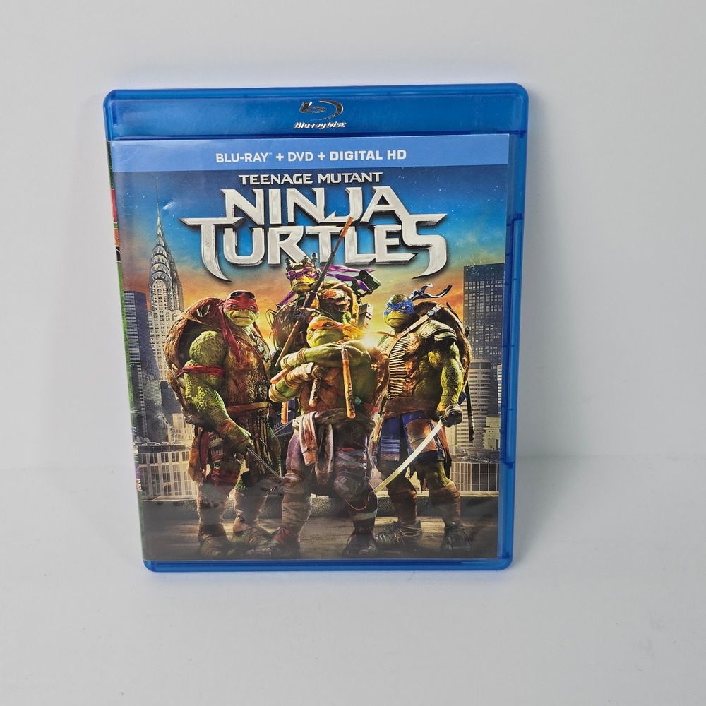 Teenage Mutant Ninja Turtles Blu-ray DVD Digital HD‎ Movie Set Action PG-13
